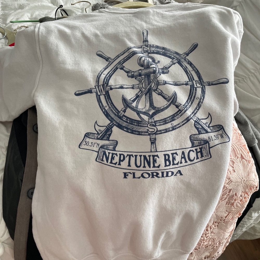 Neptune beach sweatshirt